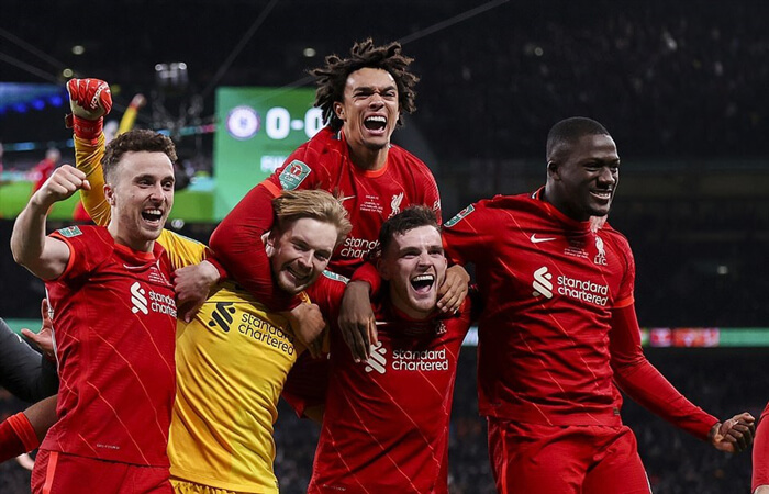 Liverpool hiện tại đang có chuỗi 8 trận chiến thắng liên tiếp tại giải đấu EPL